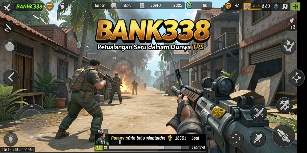 Tampilan aksi intens dalam gameplay BANK338 yang memukau.