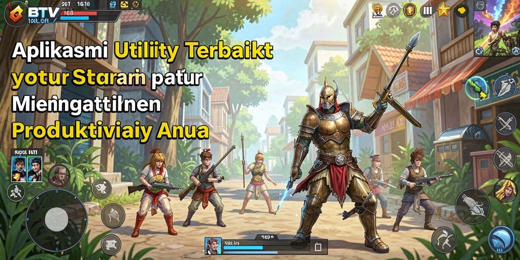 Tampilan antarmuka BTV168 yang intuitif dan user-friendly.