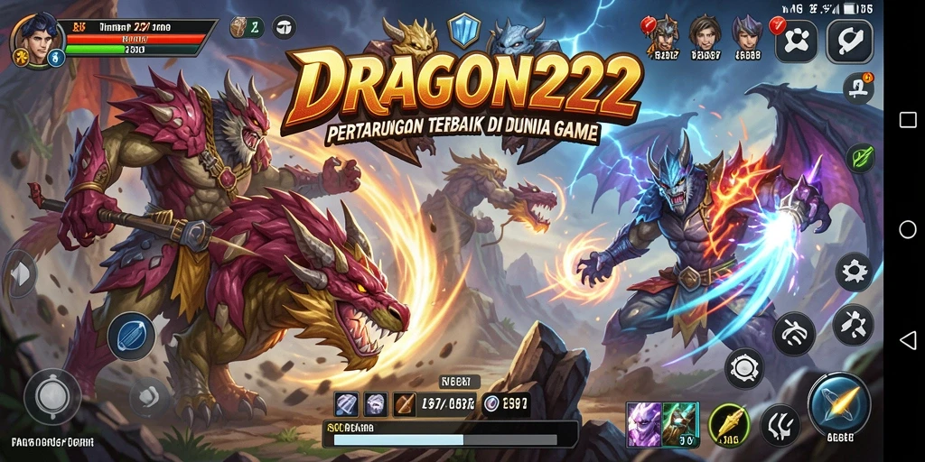 Gameplay seru dan menegangkan dari DRAGON222 dalam pertarungan epik.