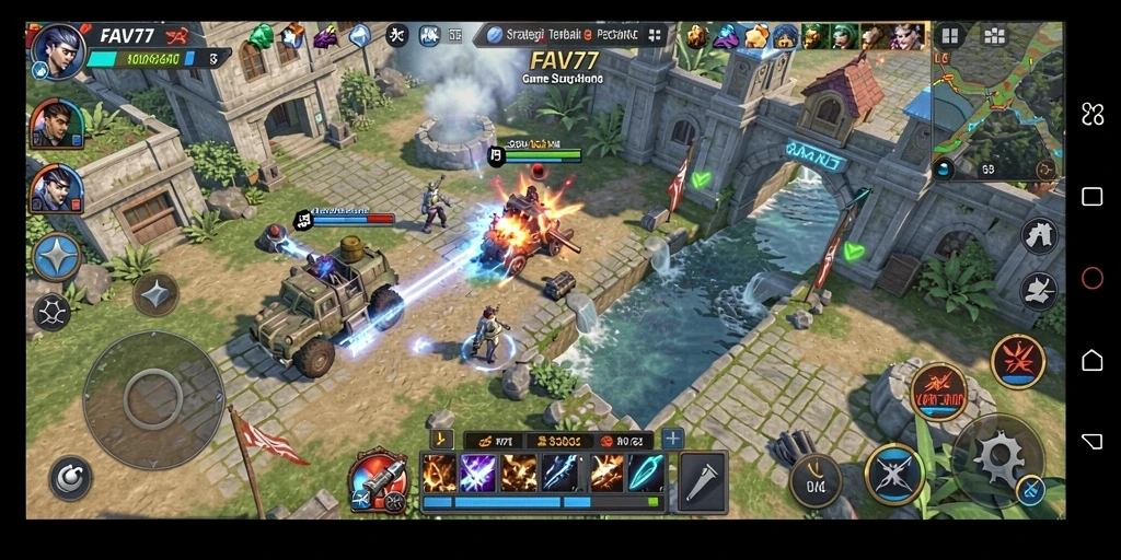 Tampilan gameplay FAV77 yang menarik dan penuh aksi.