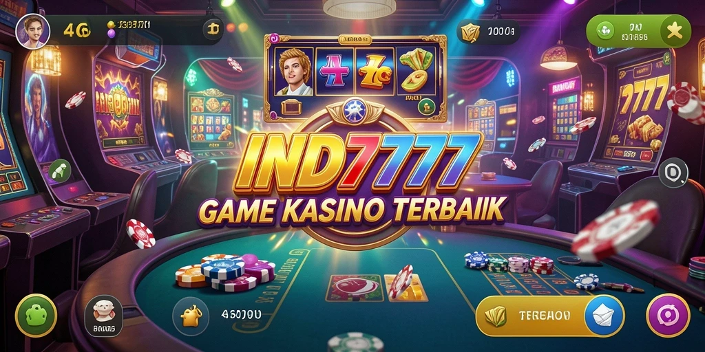 Tangkapan layar IND777 menunjukkan gameplay kasino yang seru dan interaktif.