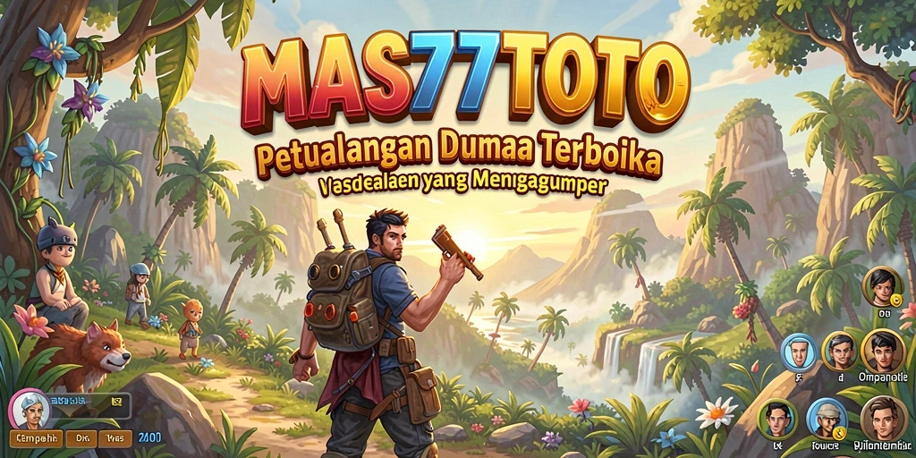 Tangkapan layar gameplay <strong>MAS77TOTO</strong> menampilkan petualangan Open World yang mengesankan.