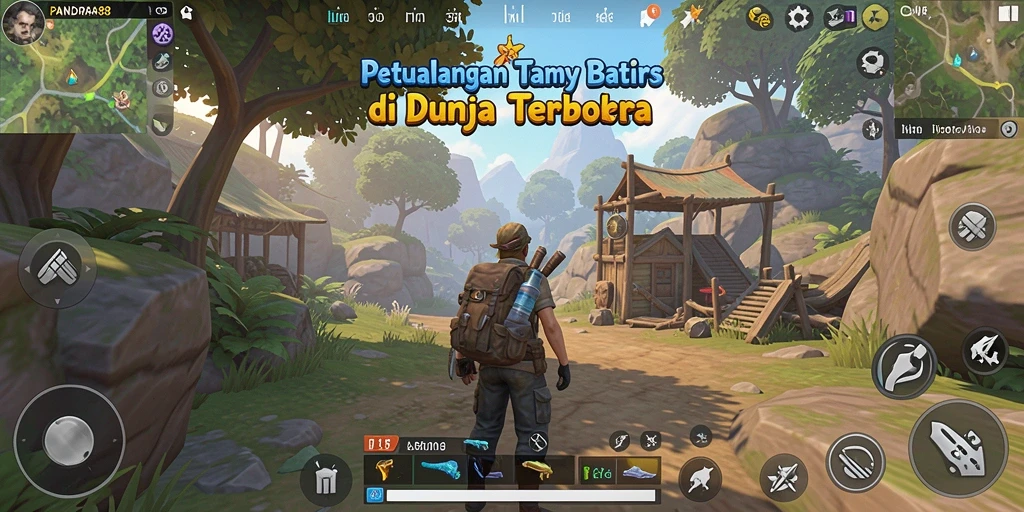 Gameplay menarik dengan dunia terbuka yang luas dan dinamis.