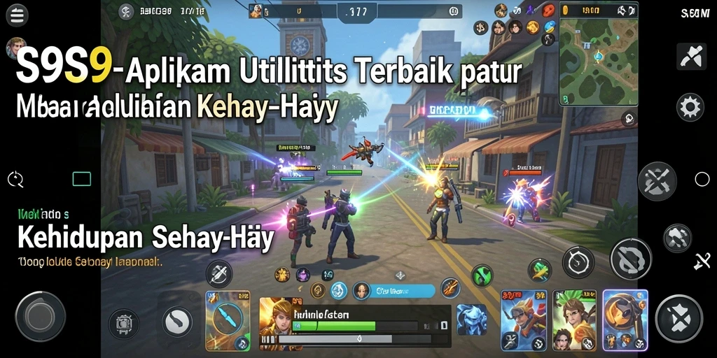 Tampilan antarmuka S9S9 yang intuitif dan ramah pengguna.