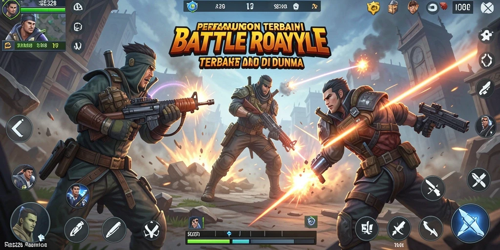 Tampilan menegangkan dari gameplay SE328 di medan pertempuran.