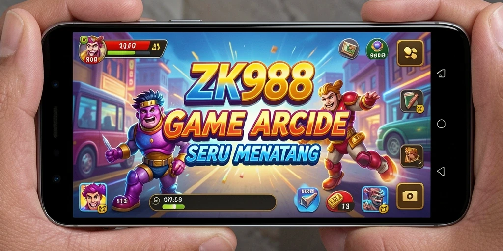 Tampilan gameplay penuh warna dari ZK988 yang seru dan menantang.